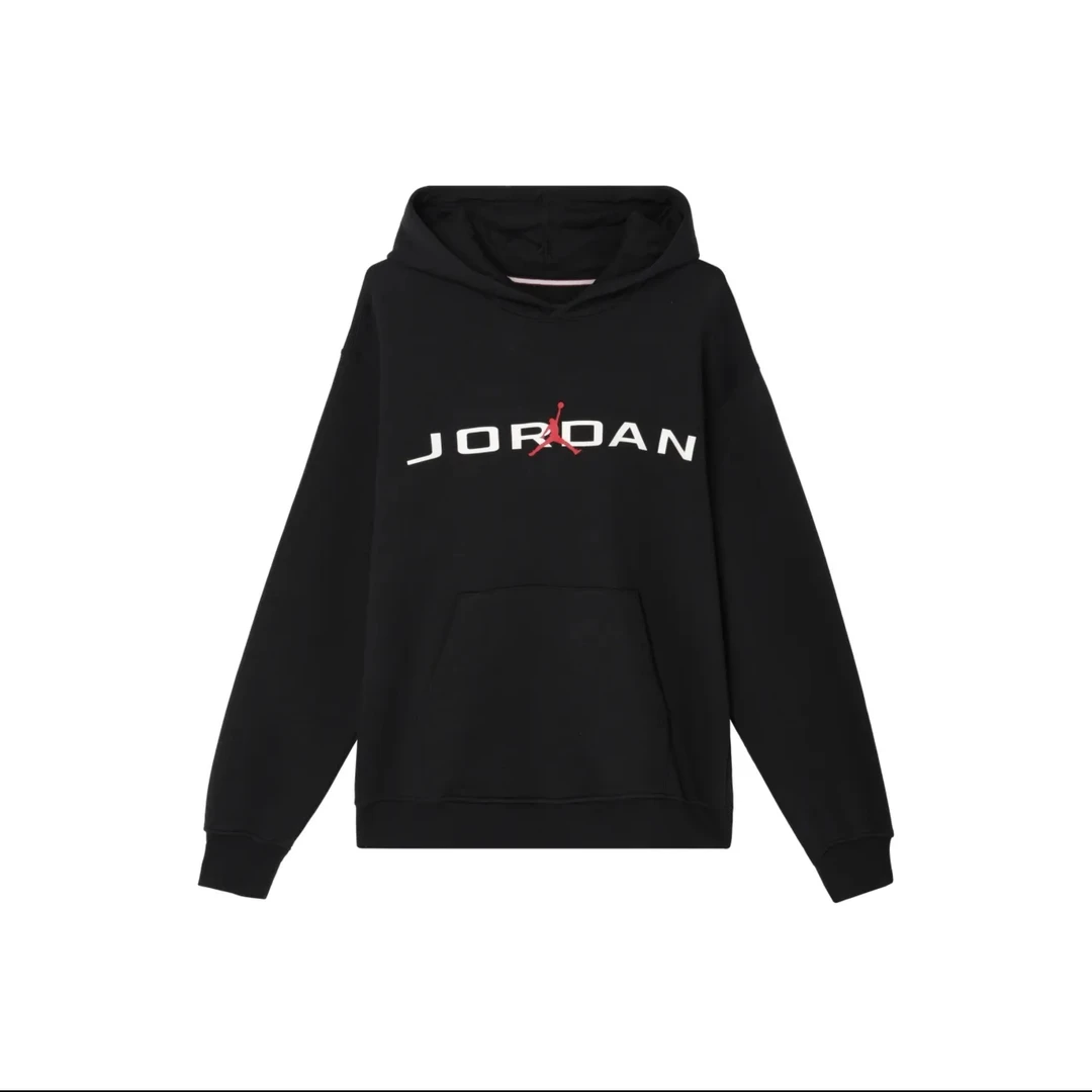 【官方旗舰】AIR JORDAN儿童童装男女童秋款新款毛圈连帽卫衣D744