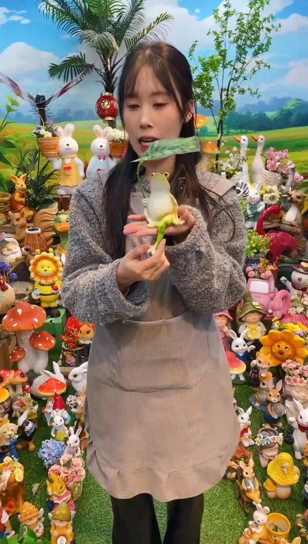 【闪购商品】红陶花园庭院摆件&000&