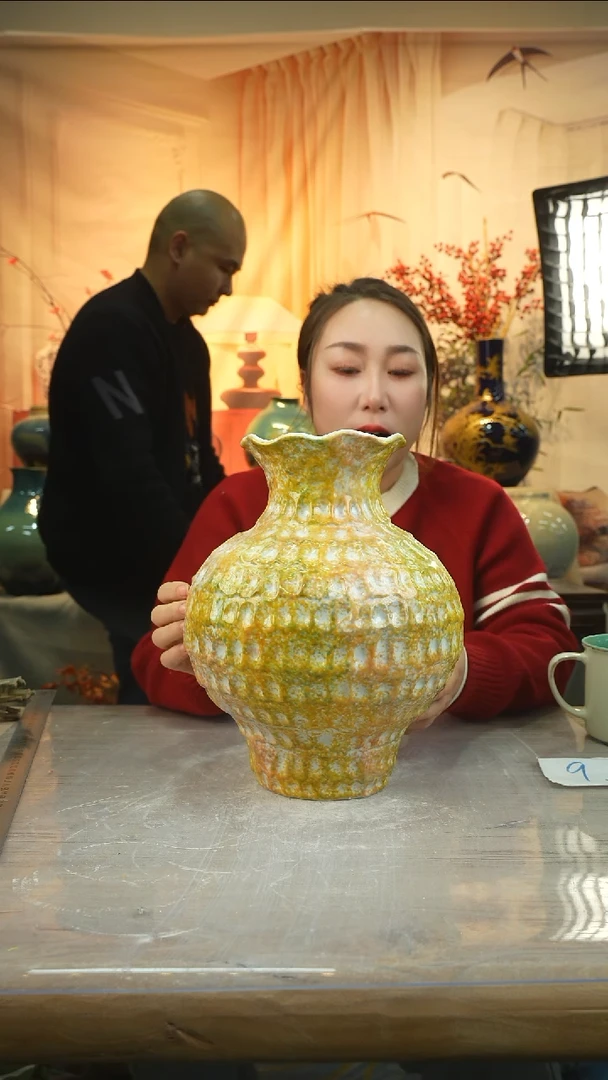 高度29口径14陶瓷花瓶