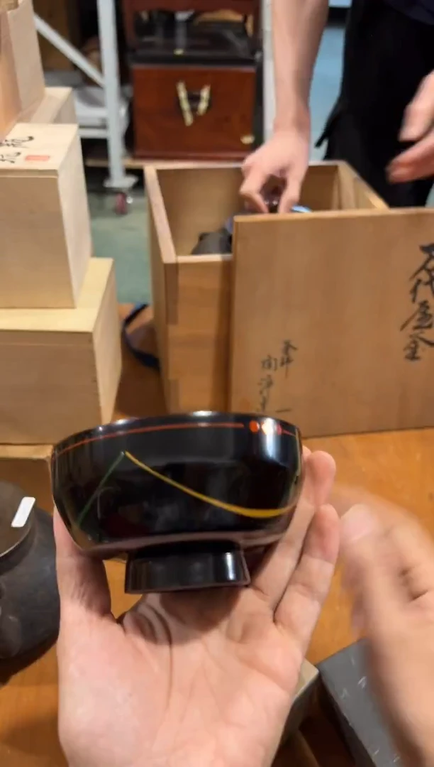 木A5459木上漆中古周边/