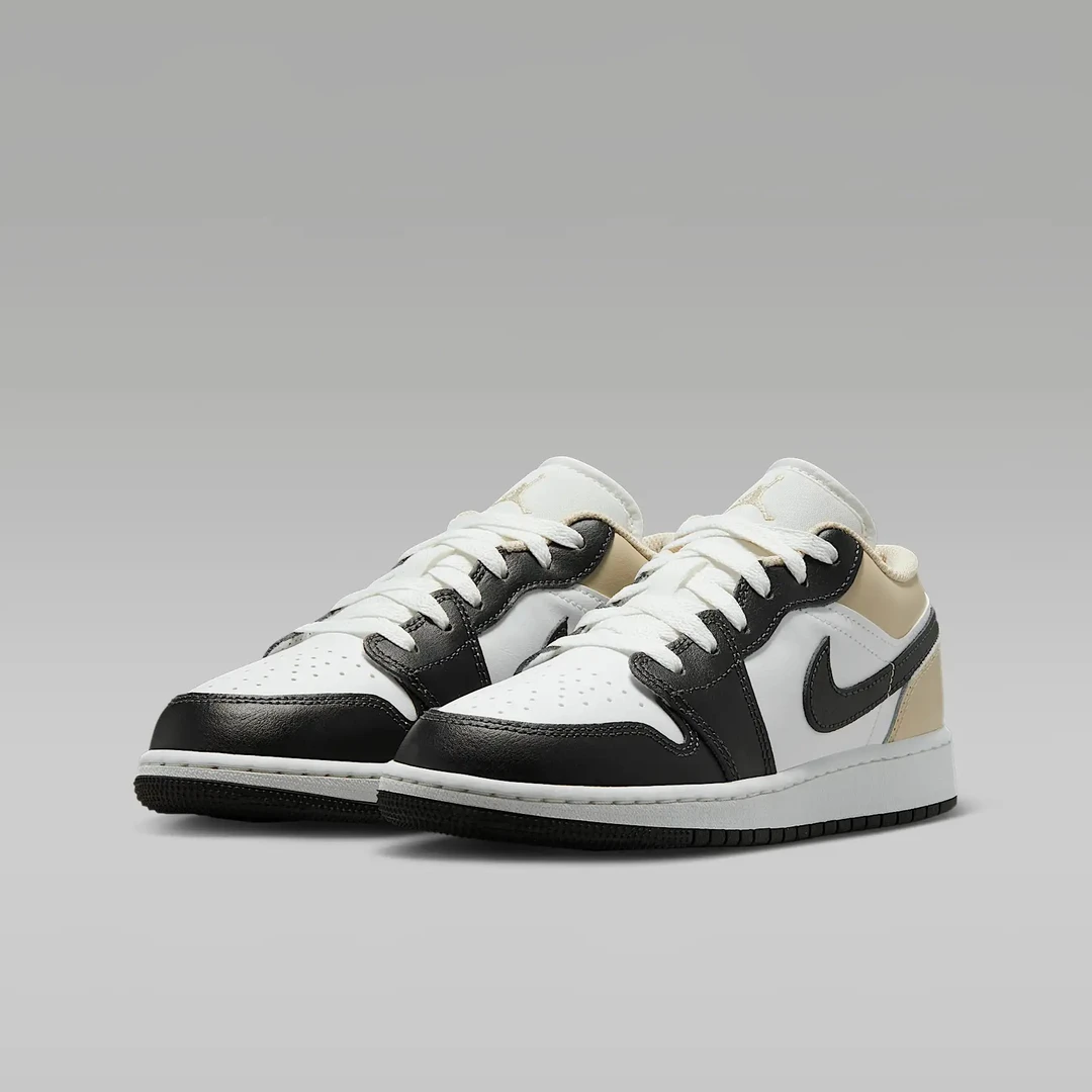 NIKE/耐克【可自提】AJ1(GS)燕麦熊猫低帮运动鞋553560-153