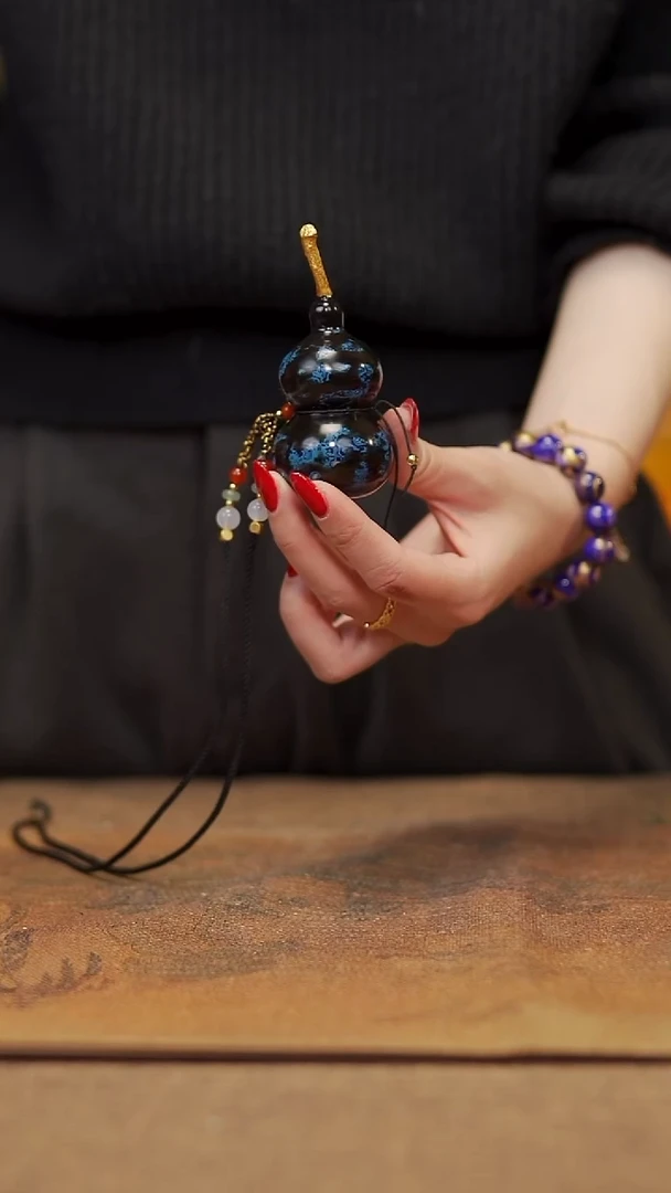 【闪购商品】244宴禾堂大漆脖挂葫芦138