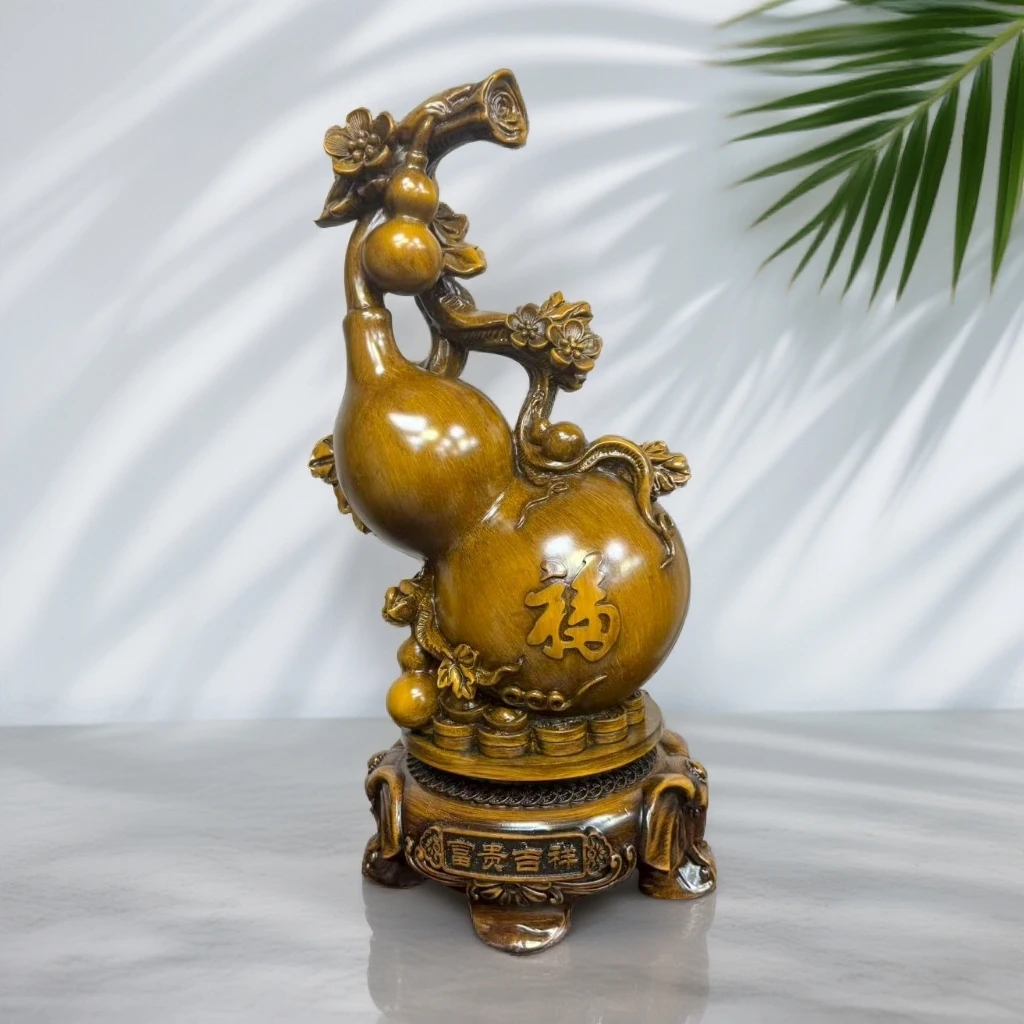 富贵吉祥福禄如意大葫芦家居工艺品摆件