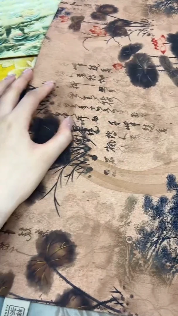 水墨荷花茶席茶席茶席