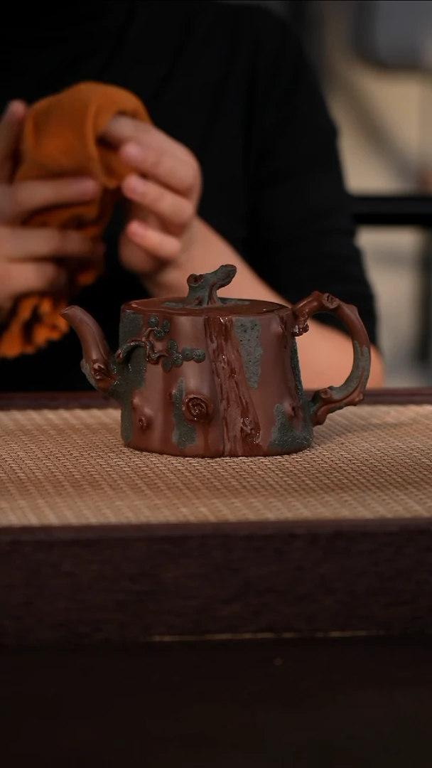 茶壶紫砂紫泥 320cc