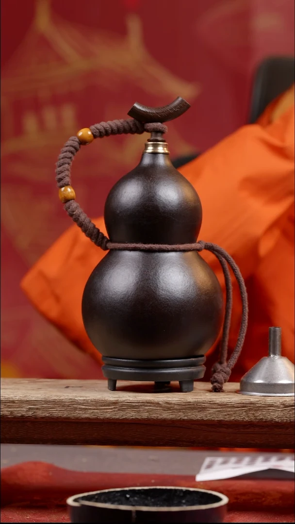 554尾货款大漆精品葫芦5-600ml