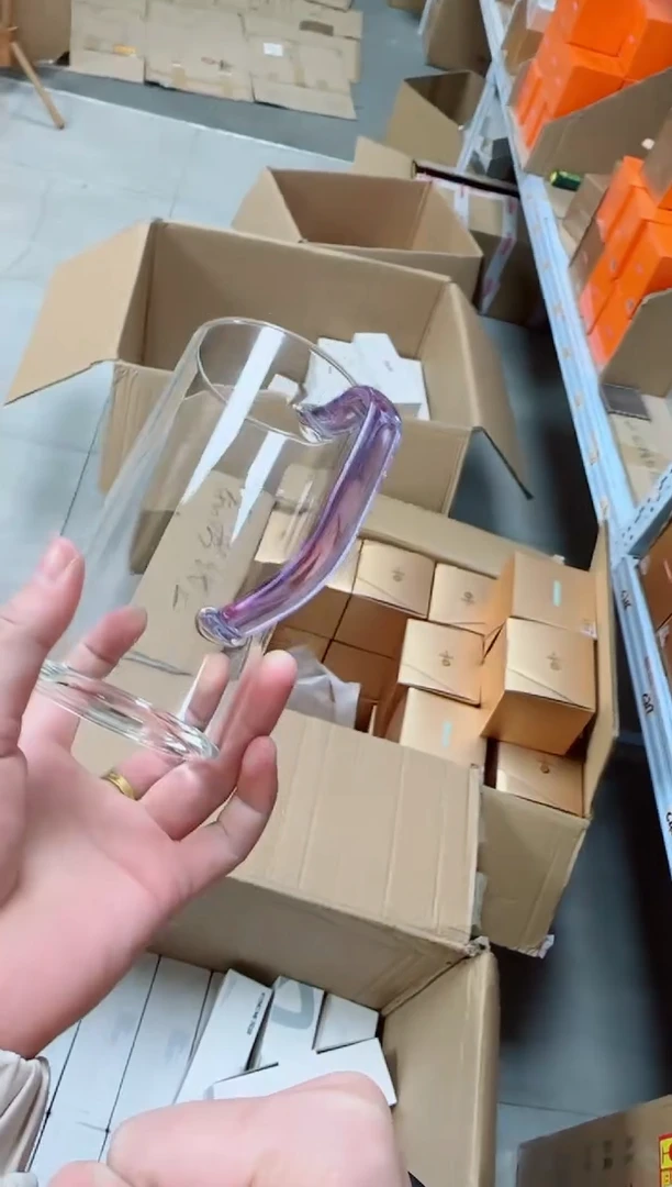 加厚青予杯浅紫色（微瑕）