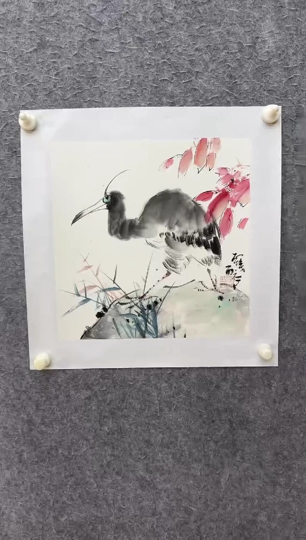 国画ST-RJ花鸟绘画作品