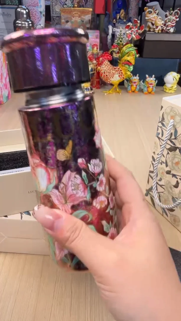 157造闵集 纯钛小蛮腰Pro版260ml（紫色玫瑰庄园）