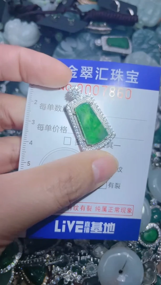 【闪购商品】翡翠颈饰未镶嵌7860........
