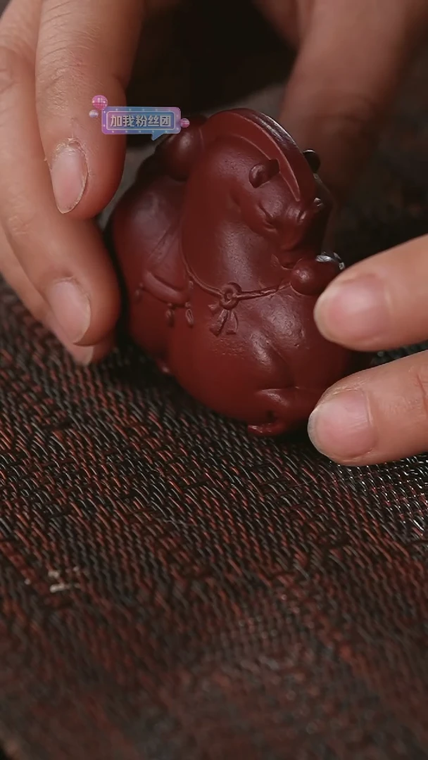 【闪购商品】紫砂茶杯 汗血宝马 原矿朱泥手工茶宠