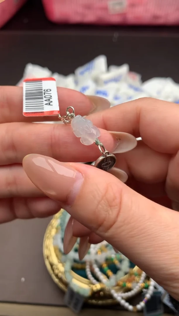 【闪购商品】翡翠挂件银S925镶嵌一