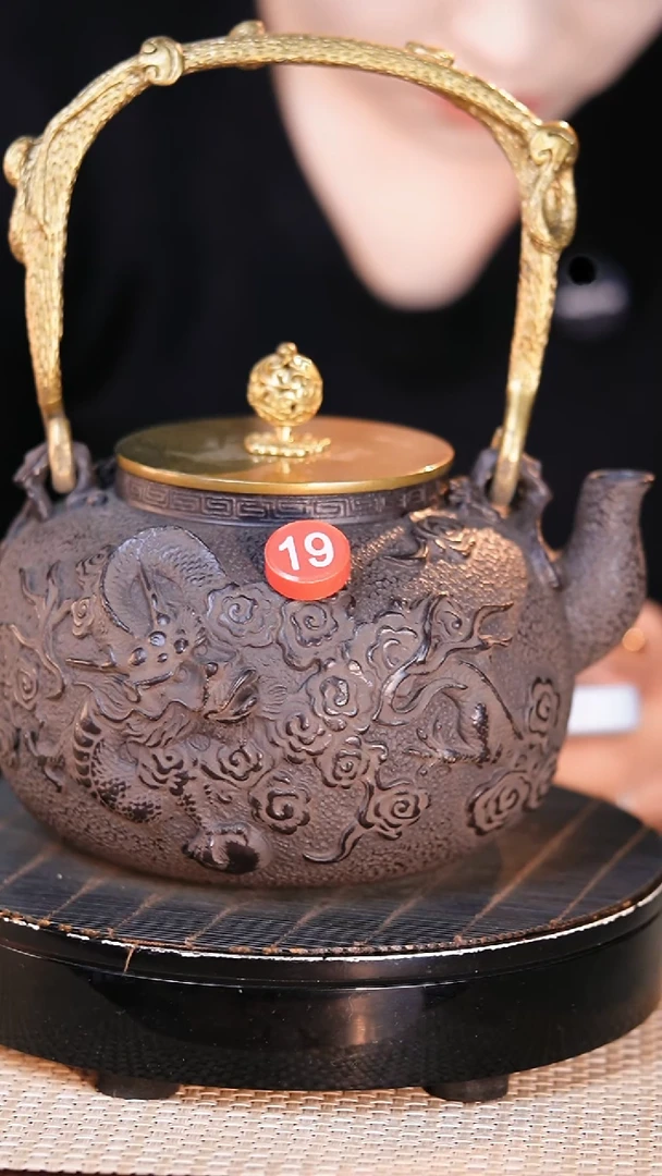 手工艺品琉璃铁壶专属链接煮茶煮水-红19
