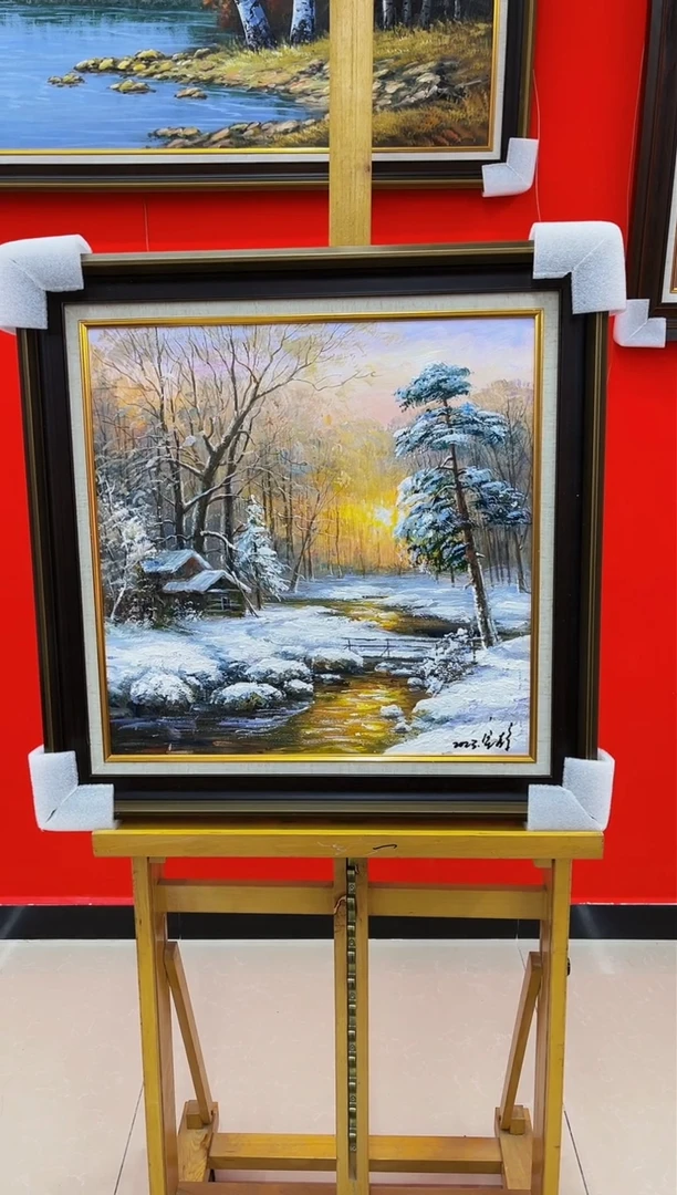 【闪购商品】绘画16梁静-油画-绘画-2.3平尺