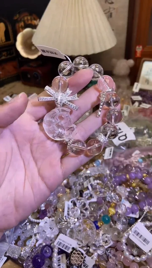 水晶手链未镶嵌3681手串