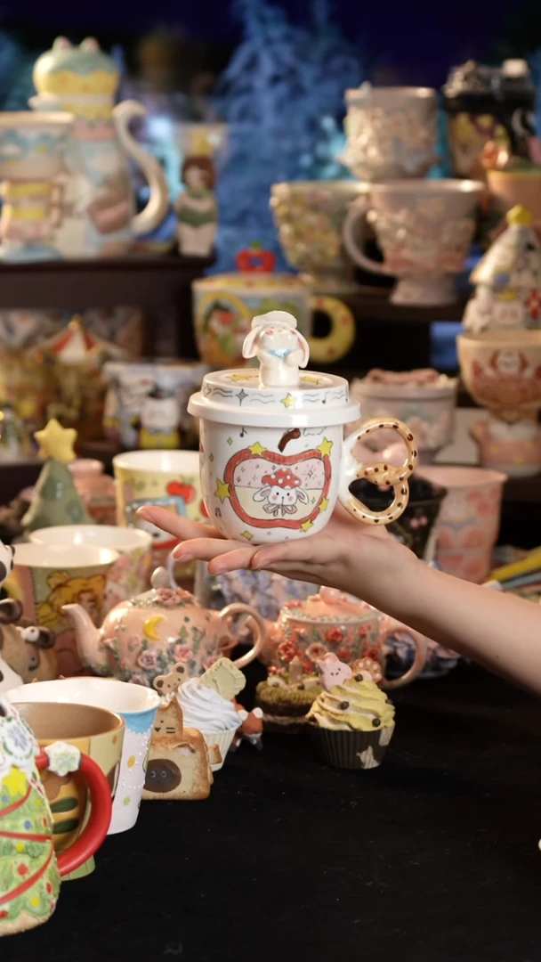 其他陶景德镇釉下彩手绘设计师款陶瓷