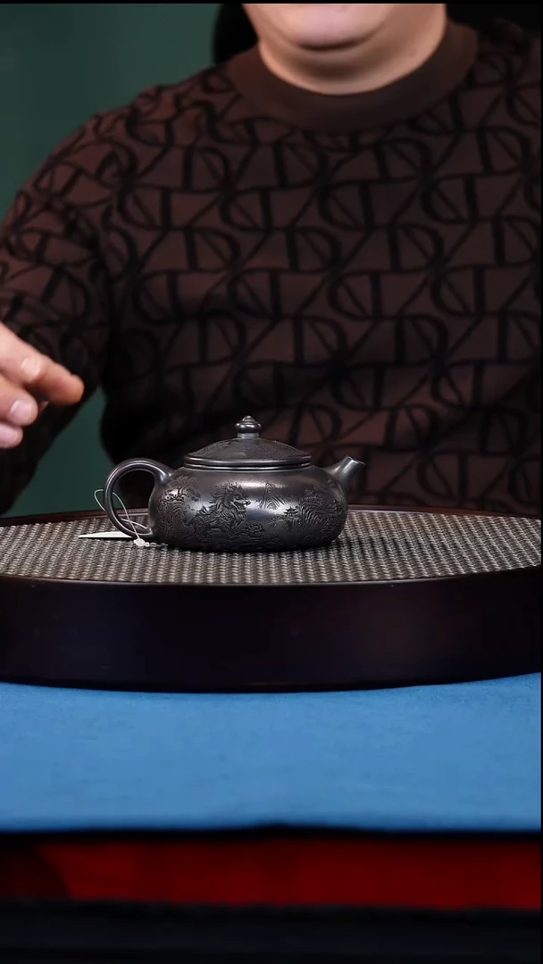 茶杯紫砂宜兴原矿紫砂 手工主人杯