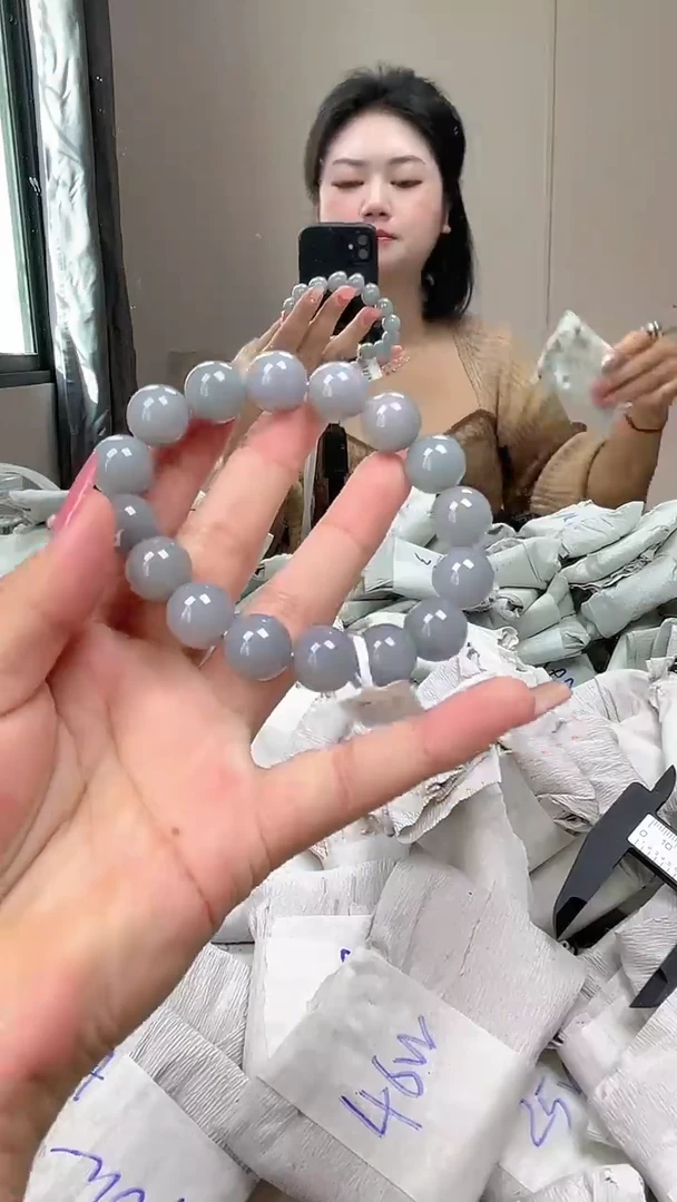 未镶嵌手链翡翠手串