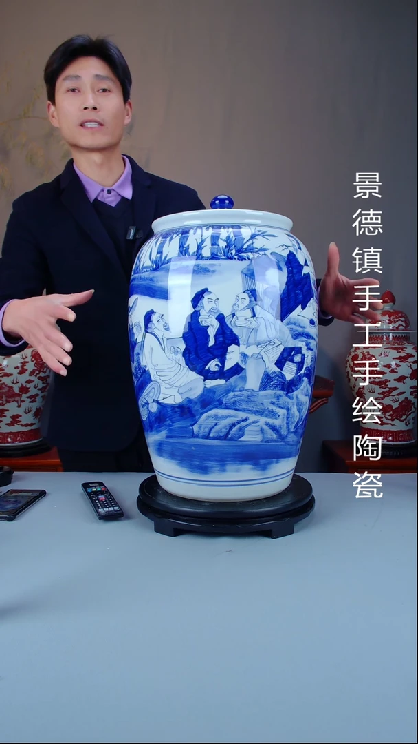 陶瓷景德镇手绘陶瓷37