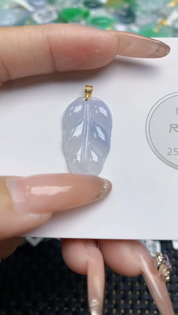 颈饰未镶嵌翡翠天然缅甸A货翡翠百元以上9元证书费自理