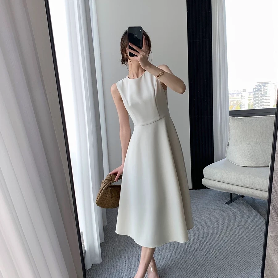 春季新款女裙子外塔气质小众收腰