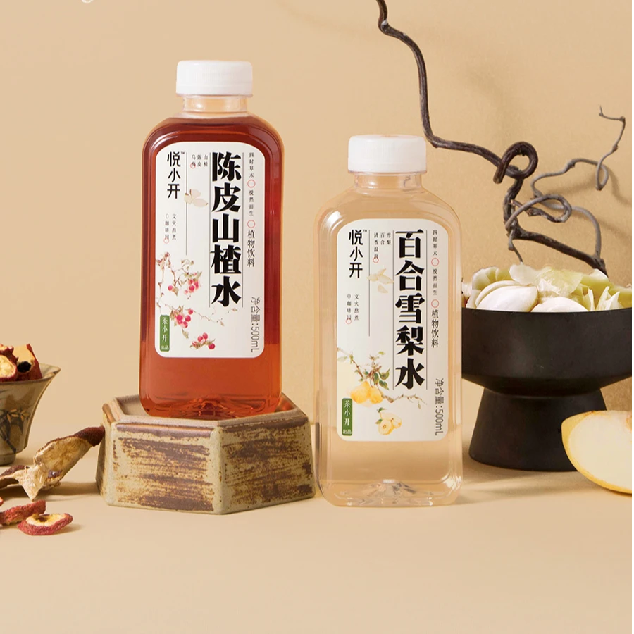 茶小开悦小开陈皮山楂雪梨无添加饮料