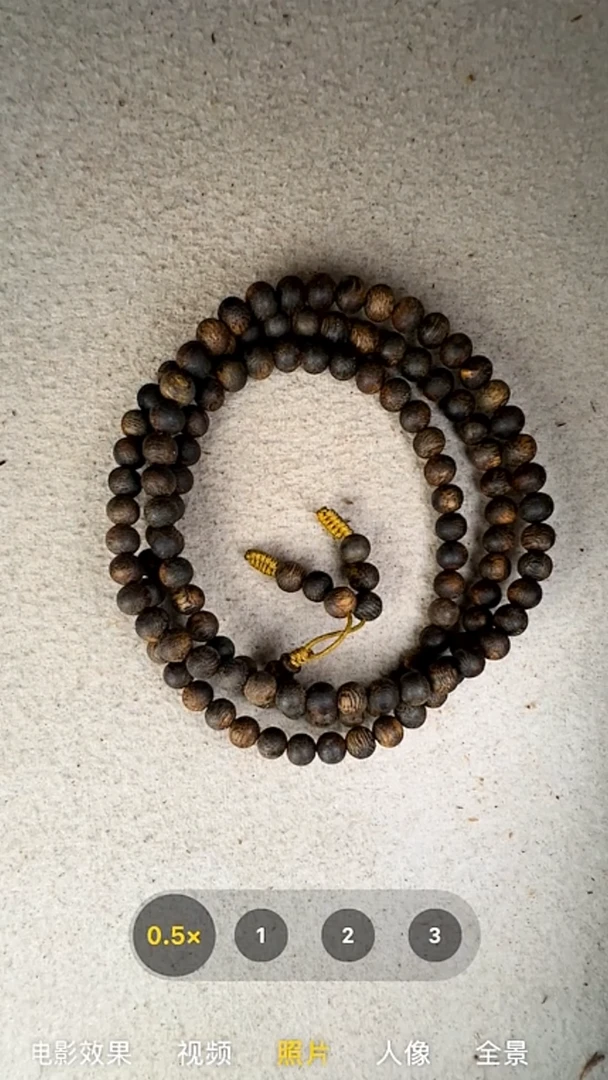 沉香手串6mm奇楠沉水多圈手串102