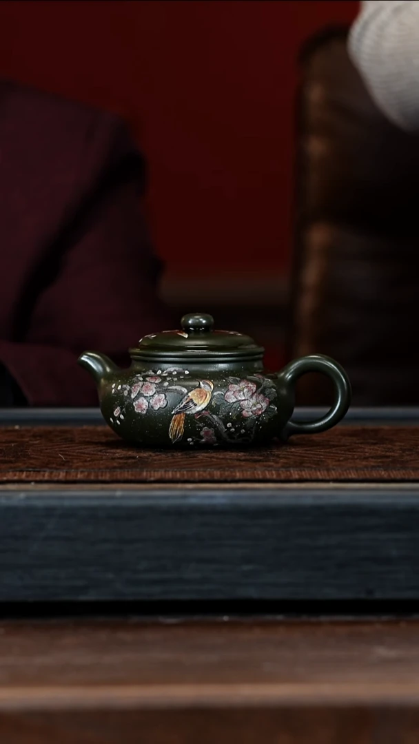 宜兴紫砂ZCP 绿泥 仿古 260cc