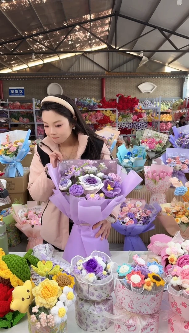 非遗手工花束，孤品清仓