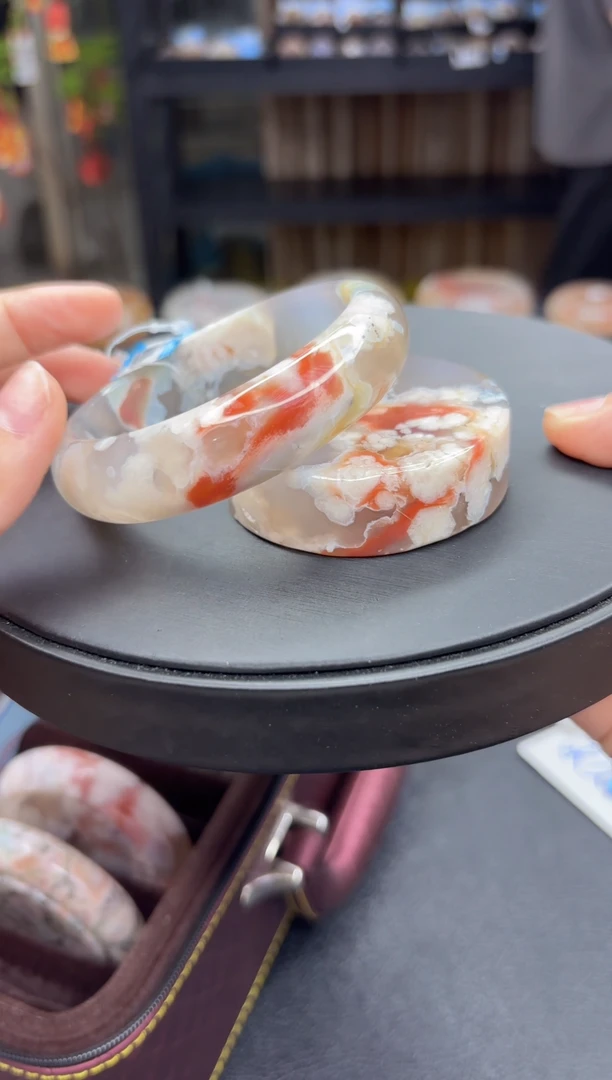 【闪购商品】石英质玉手镯未镶嵌167（60圈赠送镯心）