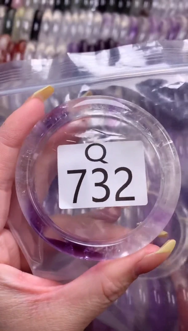 水晶手镯Q未镶嵌水晶732-56
