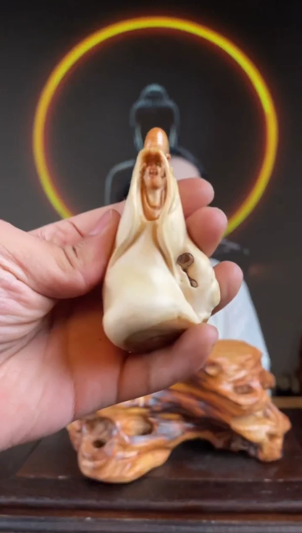 柏木（崖柏）手工摆件,先抢先得! 编号:302