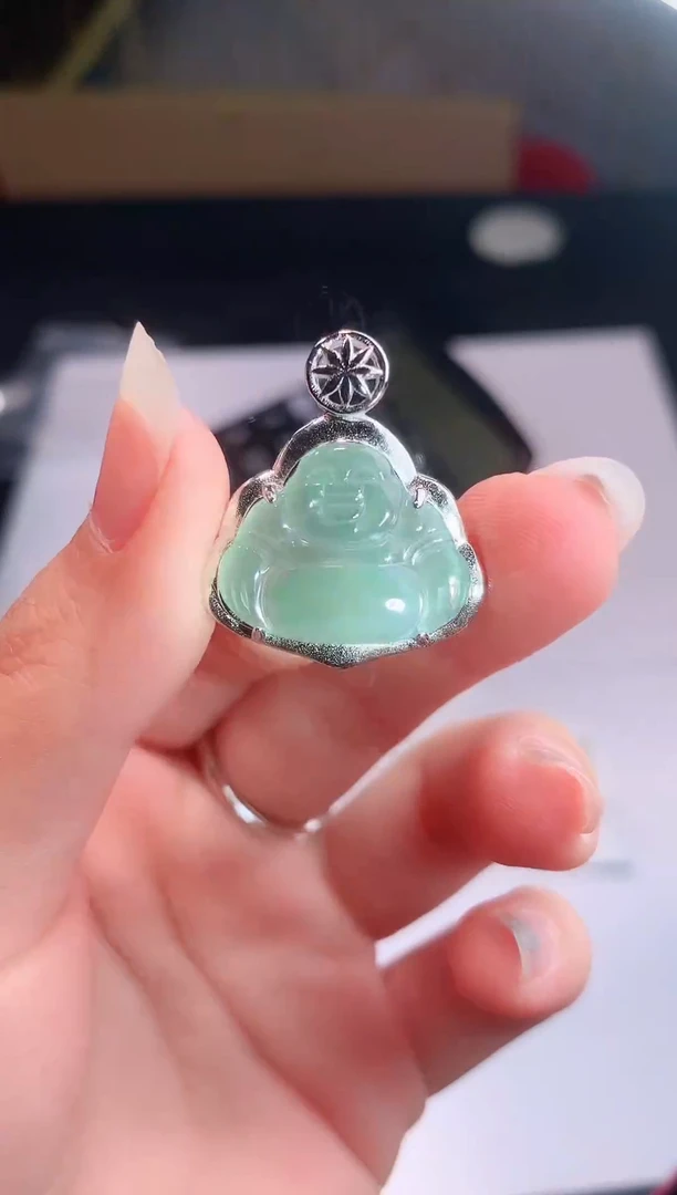 颈饰未镶嵌翡翠0芹0翡翠珠宝755