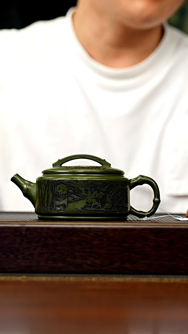 茶壶紫砂宜兴原矿 手工 紫砂壶容量220CC