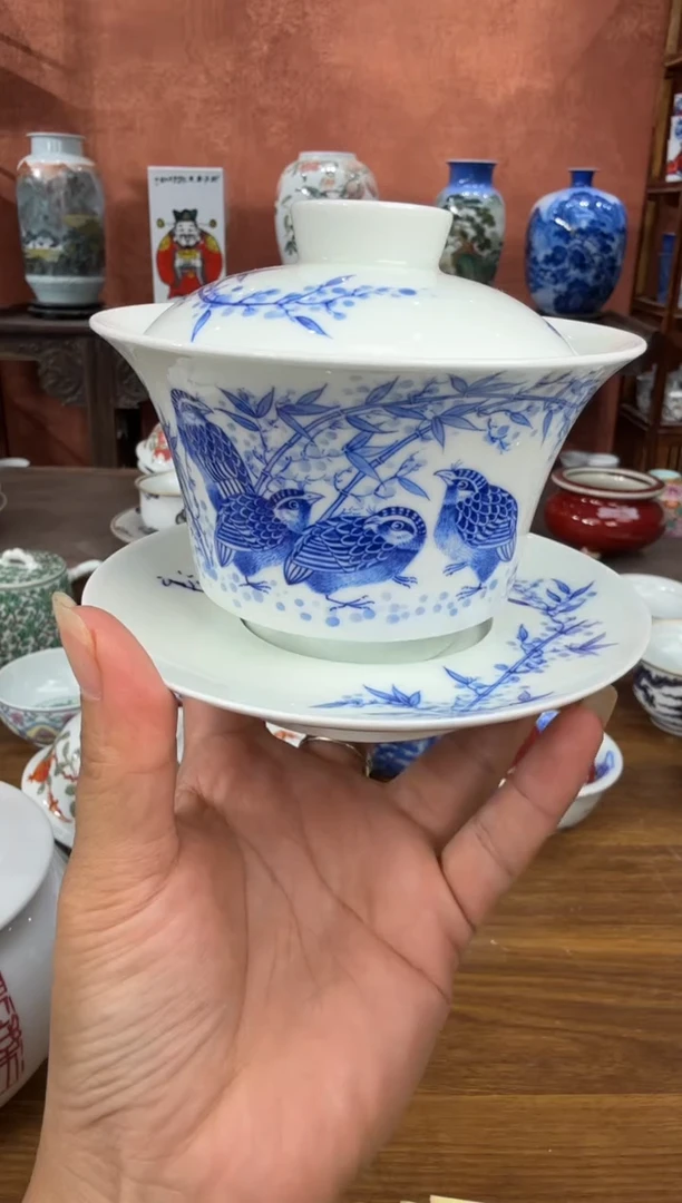 吴义松陶盟手绘陶瓷编码：