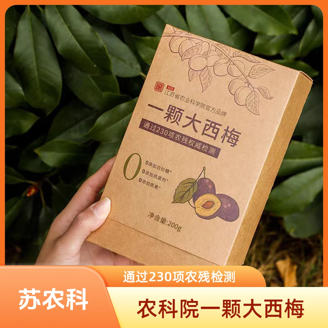 【苏农科】农科院一颗大西梅健康大果干零食健康食品