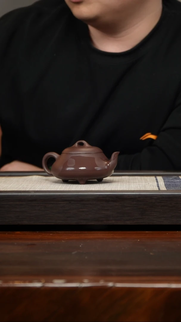 【闪购商品】紫砂茶壶汉棠石瓢