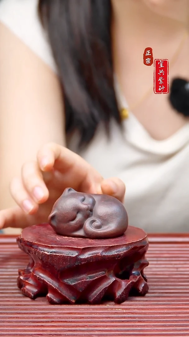 紫砂茶宠宜兴原矿摆件