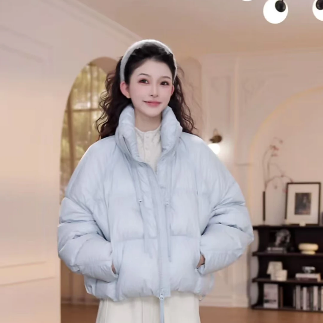 【YY·studio】雪境巡羽~90白鸭绒羽绒服拉链连帽保暖外套YY-7124
