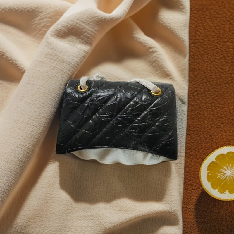 原厂原皮 豆腐包街头潮流时尚单肩包  高品质沙漏包包  1055