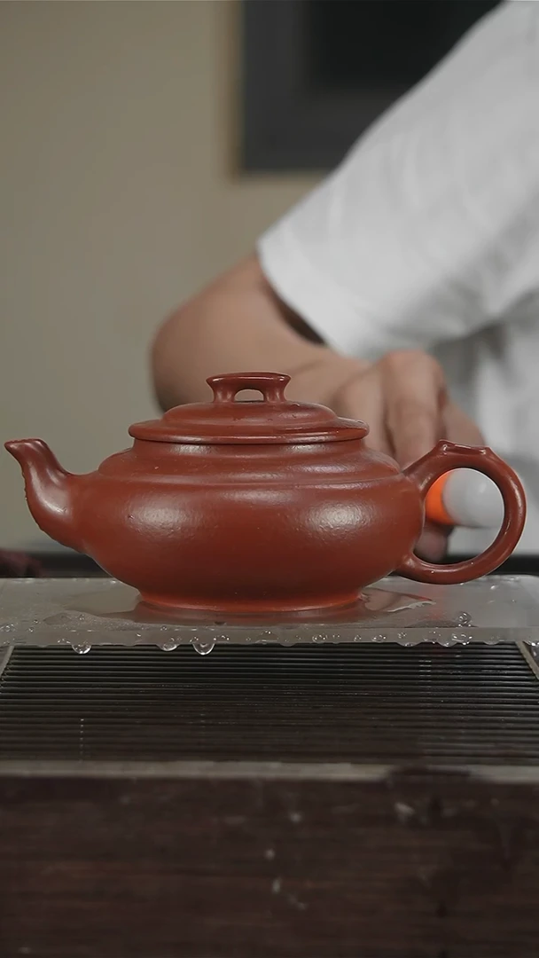 茶壶紫砂原矿紫砂壶400CC91号