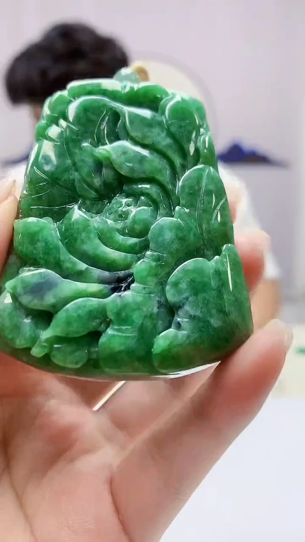 定制翡翠未镶嵌5145ms-毛货178花