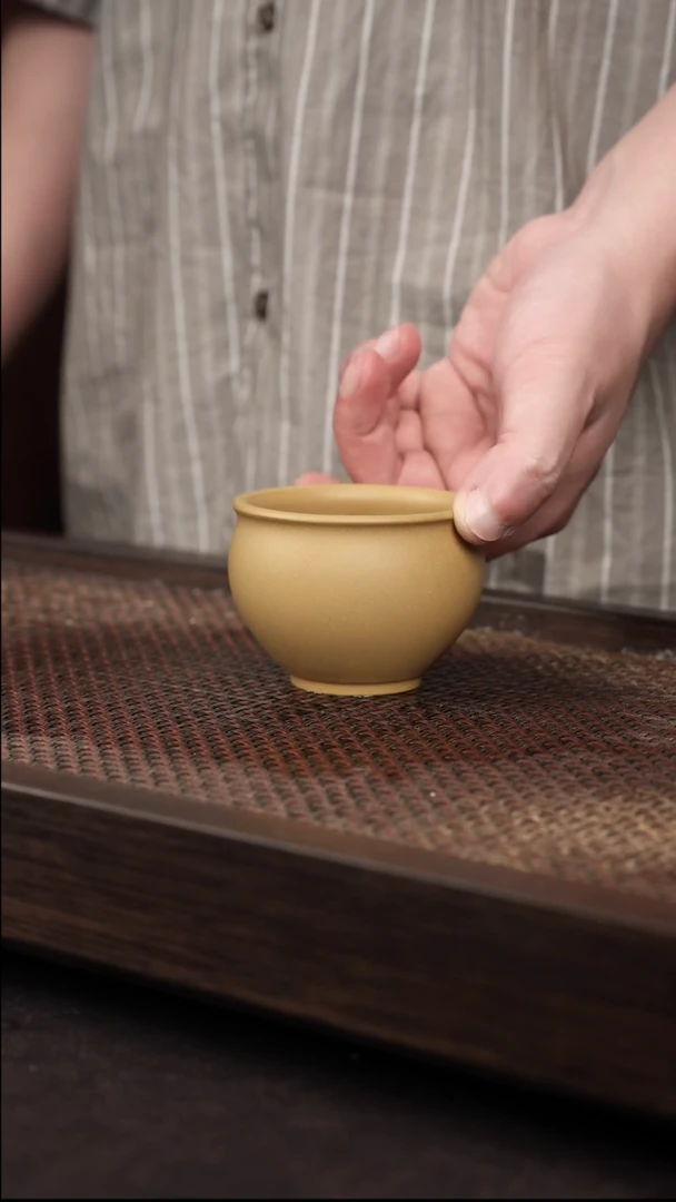 茶壶紫砂黄金段圆融