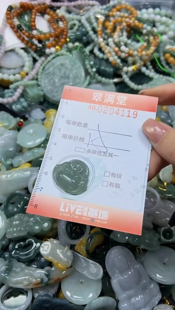 颈饰未镶嵌翡翠闪购0204119