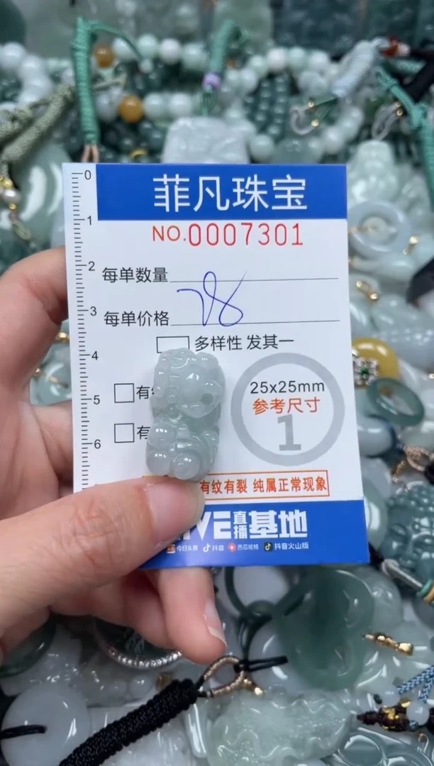 【闪购商品】翡翠颈饰未镶嵌00..7301