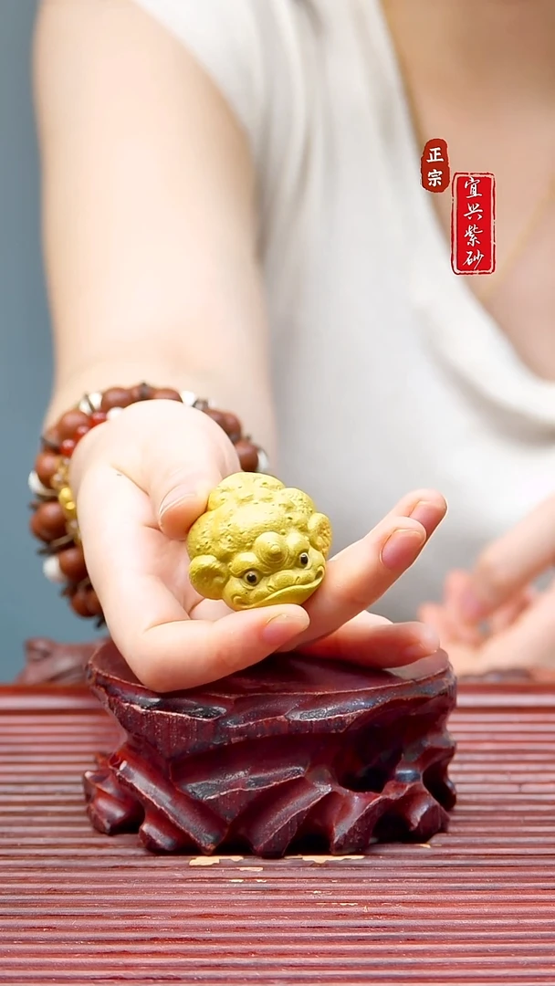 紫砂茶宠宜兴原矿摆件