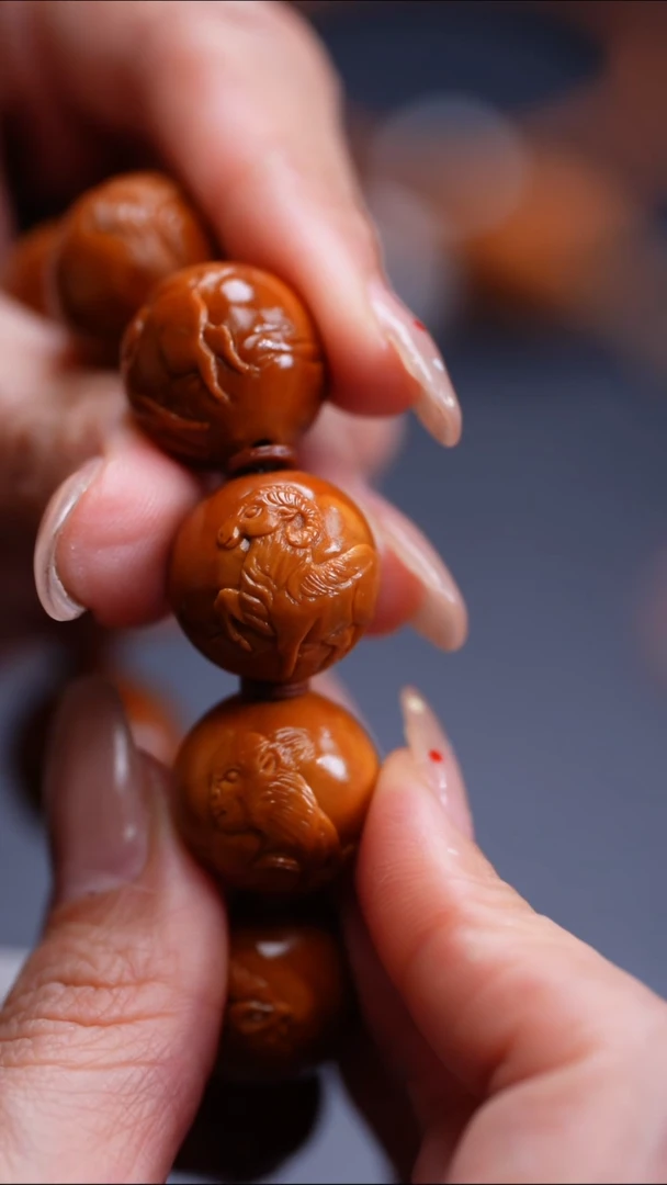 橄榄核手串橄榄核核雕闪购