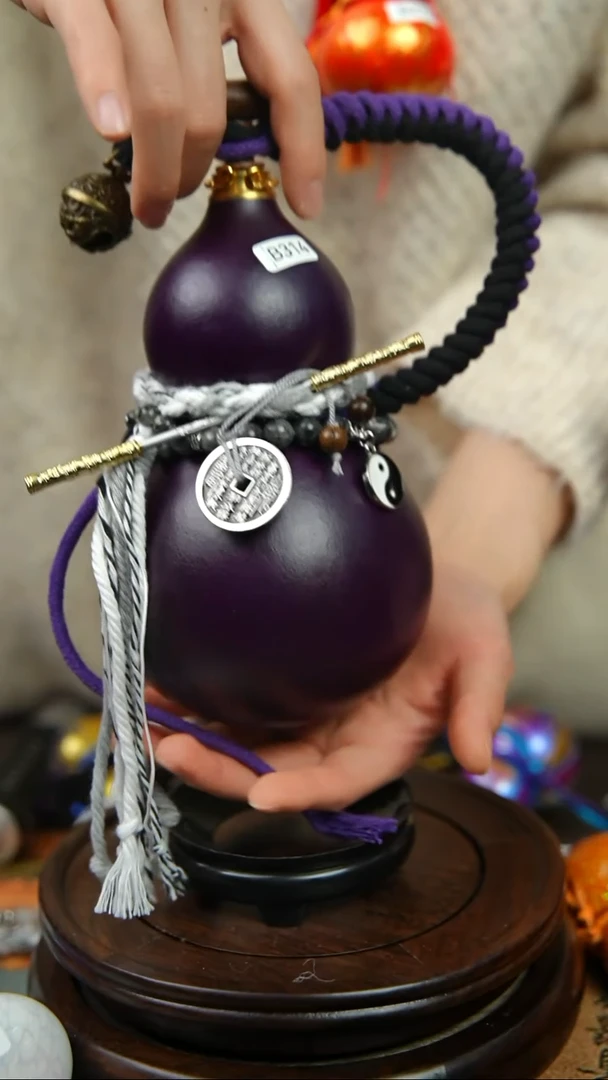 314黑金紫光檀木漆皮器手串1.5