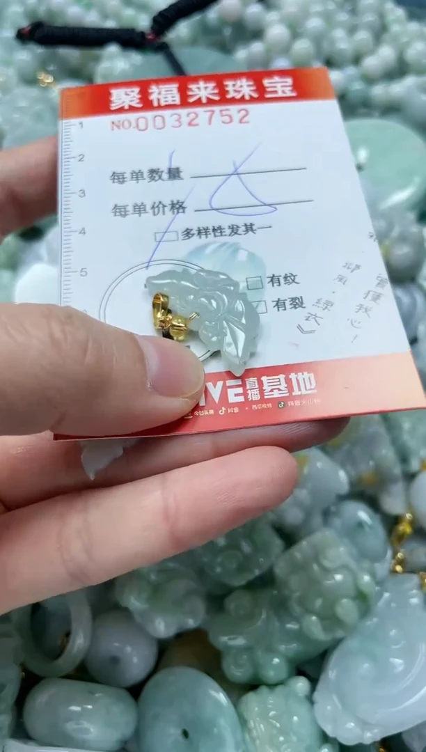 【闪购商品】翡翠颈饰未镶嵌闪购0032752多样性发其一