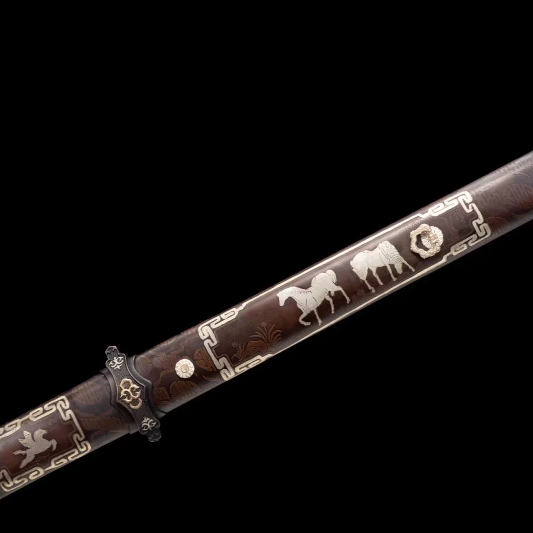 3阿秃传统刀剑鞘未开刃